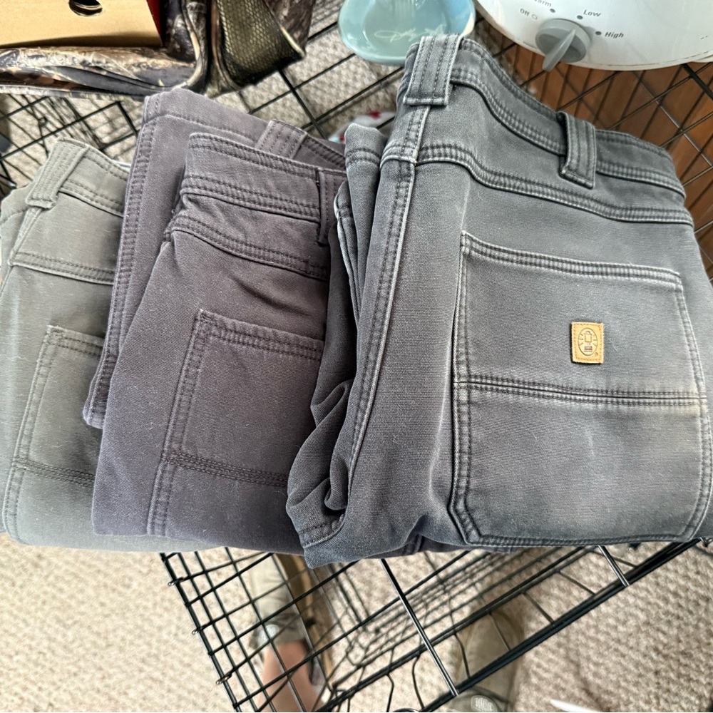 Coleman Gray Pants with Red Tag